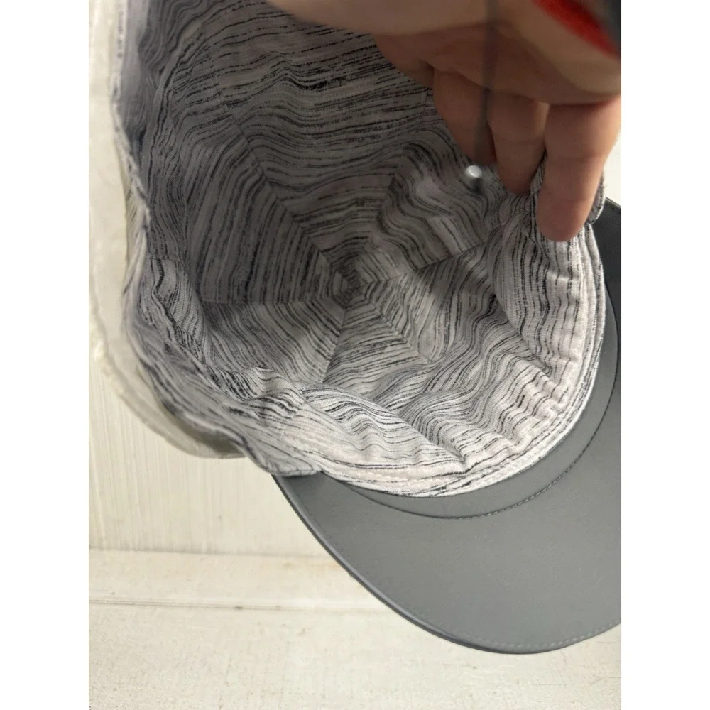 Lululemon Down For A Run Hat Ear Flaps Gray Size Medium/Large